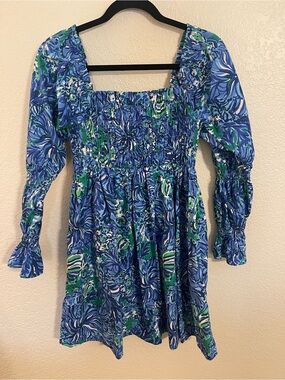 Lilly Pulitzer Blue & Green Dress
